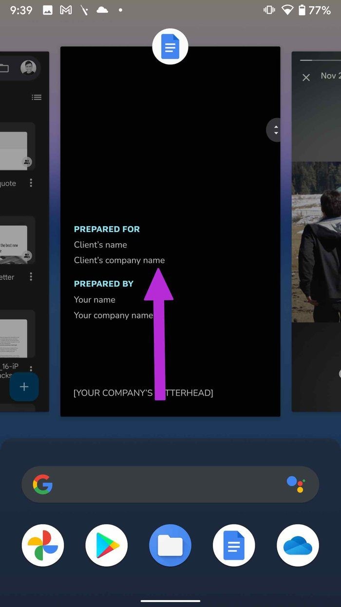 عدم استفاده از برنامه دیگر در دوربین گوشی