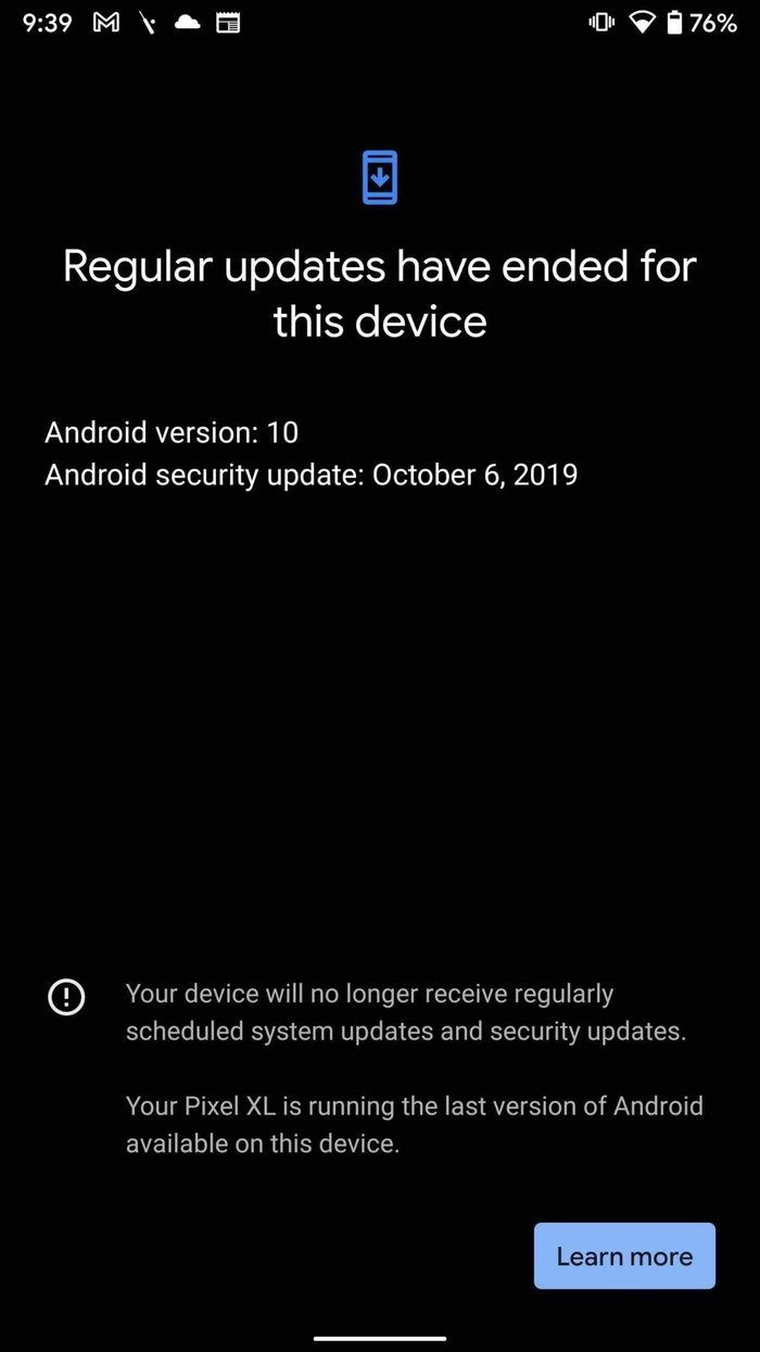 به روز کردن سیستم عامل اندروید